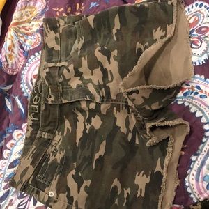 Camouflage shorts